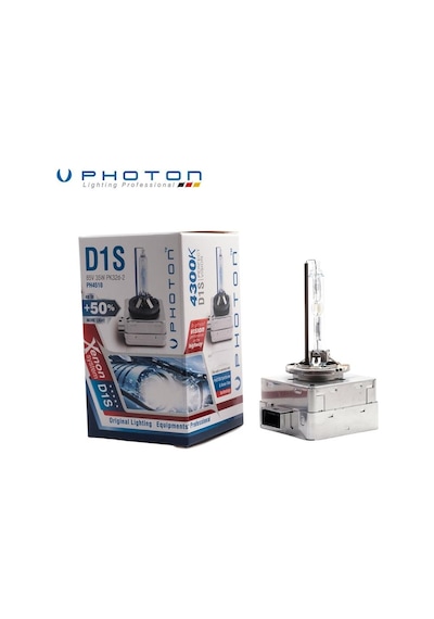 PHOTON 12V-85V XENON AMPUL D1S 35W +%50 FAZLA IŞIK 4300K