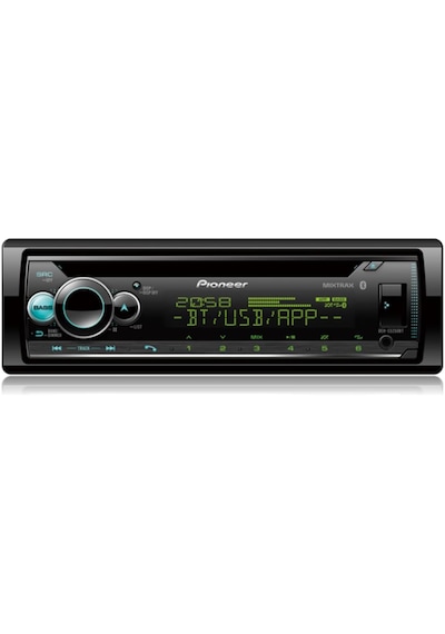 Pıoneer Deh-s5250bt-usb-mp3-cd-çift Bluetooth-renk Değiştiren-4x50w-2 Anfi Çıkışlı-profesyonel Tesisat Teybi