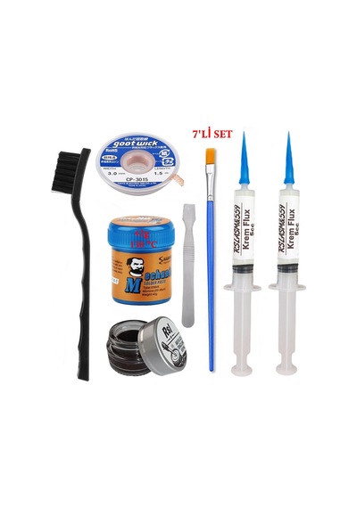 Kremlehim Mchanc 138 C 42gr Havya Uc Temizleyici Flux Lehim Toplama Cp-3015 Lehim Emme Teli Yardımcı Set04