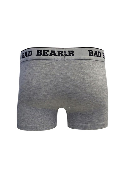 Bad Bear Basic Gri Melanj Erkek Boxer - L