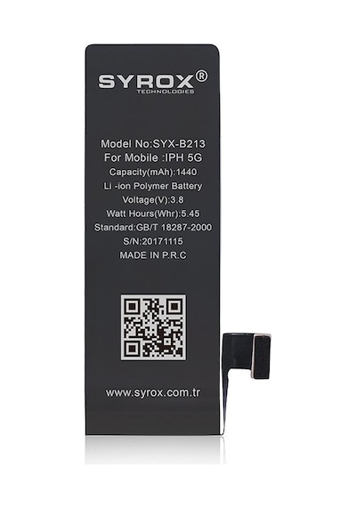 Syrox Apple Uyumlu iPhone 5G Batarya