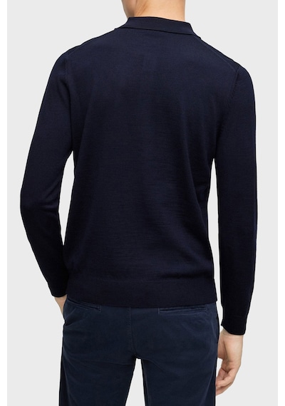 Boss Erkek Polo Yaka Kazak 50476357 404 Lacivert