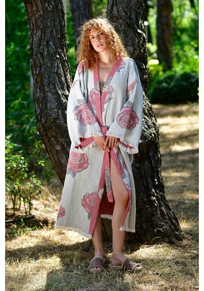 Brandsmithshop Frida Kahlo Kimono Çok Renkli