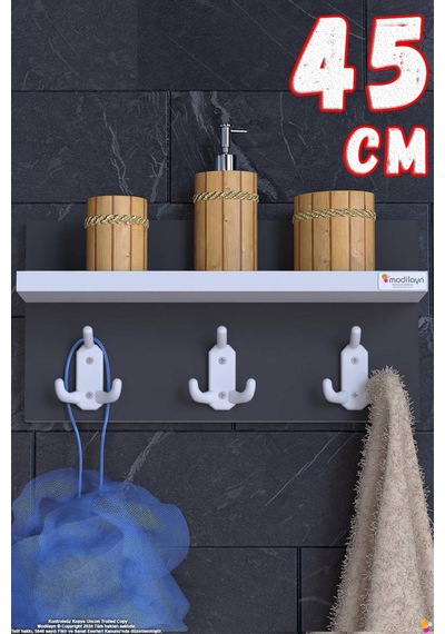 Kedi 9 Kancalı Mutfak Askısı 3'lü Set 41,4x19 Cm - Şık Tasarım, Çok Amaçlı Düzenleyici Ve Yer Tasarrufu Gri Kedi 9 Kancalı Mutfak Askısı 3'lü Set 41,4x19 Cm - Şık Tasarım, Çok Amaçlı Düzenleyici Ve Yer Tasarrufu Gri