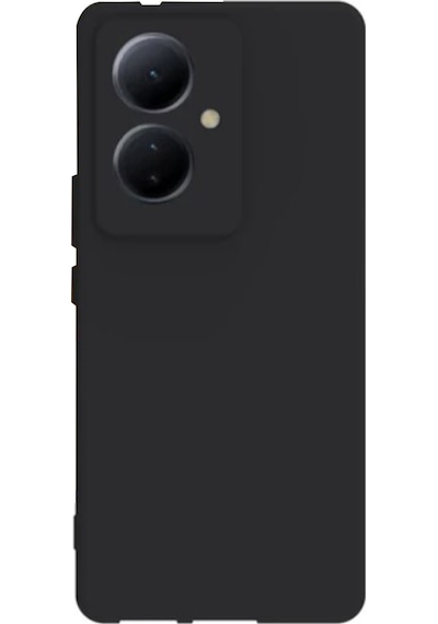Nettech Vivo V29 Lite Uyumlu Trend Seri Arka Koruma Kılıf - Siyah Siyah