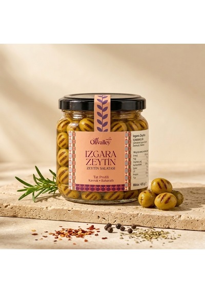 Baharatlı Izgara Zeytin 425 G