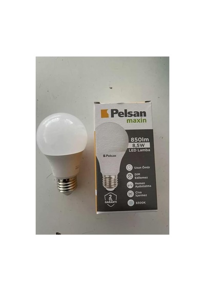 Tr Pelsan 8.5w Led Ampul Beyaz Işık Genel