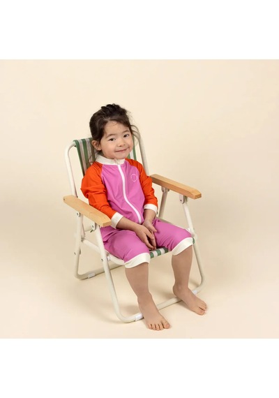 Kietla Bebekler İçin Uv Korumalı Şortlu Mayo Pink Red Pembe