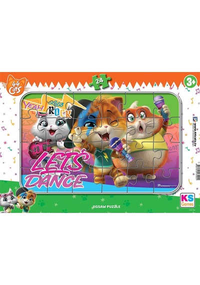 Ks Games Frame Puzzle 44 Cat Lisanslı Ürünler
