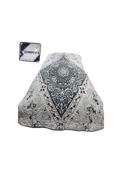 Merinos Fashion Tek Kişilik Vizon Battaniye 155x215 -rumba Gri