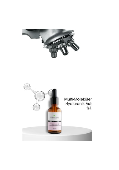 Herbaderm Yoğun Nemlendirici Hyaluronik 3D Super Serum 30 ML