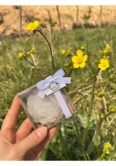 Bernami Biblo Pinterest Kraft Kutulu Şakayık Çiçeği Mum Hediyelik 10 Lu Kına, Söz, Nikah, Babyshower