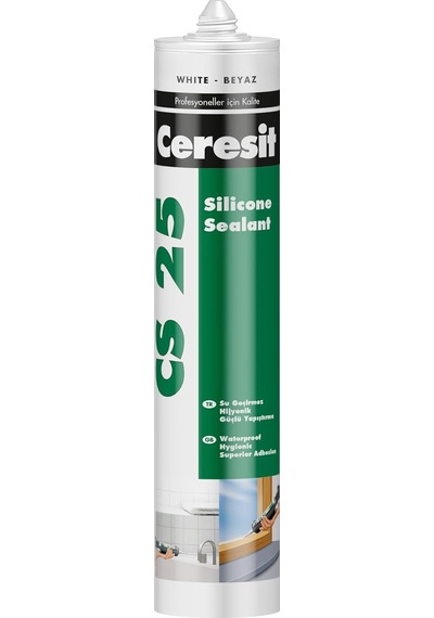 Cs 25 Beyaz Silikon, 280ml Diğer