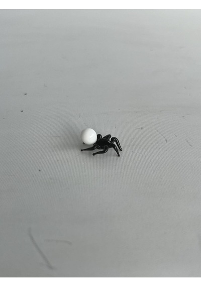 El Yapımı Mini Murano Cam Örümcek Biblo A127-06