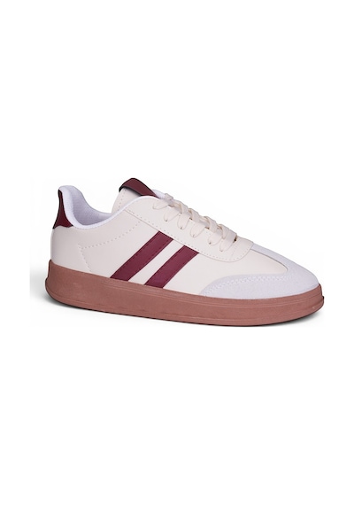 Matzeliger Mzg1263 Sneaker Spor Ayakkabı Krem-bordo