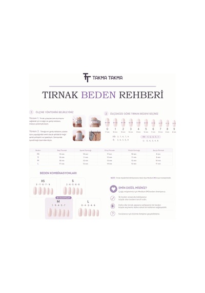 Renkli Nail Art Kısa Badem El Yapımı Jel Takma Tırnak Kkbd1783 L