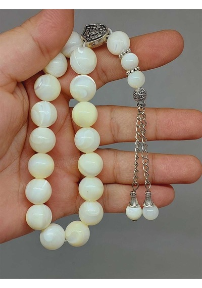 Sedef Taşı 17lik Efe Tesbih 12mm 51528