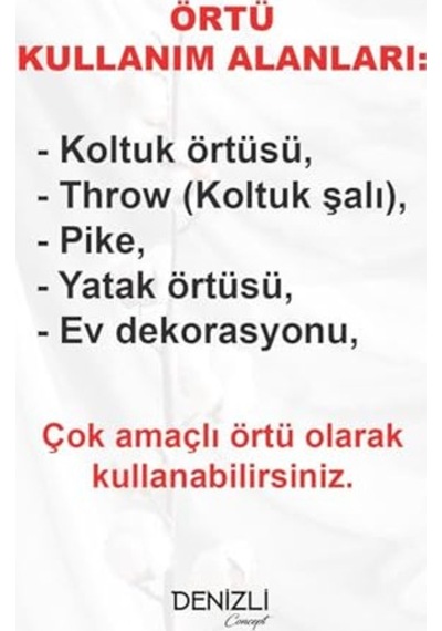 Koltuk Örtüsü Kılıfı 170 X 230 Cm Çok Renkli