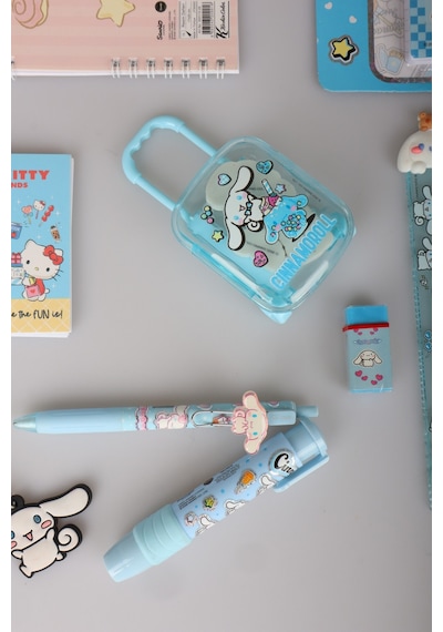 Sweet Bow Collection Lisanslı Cinnamoroll 17 Parça Kırtasiye Seti Resim Defteri,çıtçıt Dosya Diğer