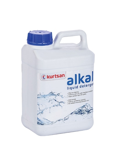 Kurtsan Süt Sağım Makinesi Alkali Deterjanı Konstantre 5 L