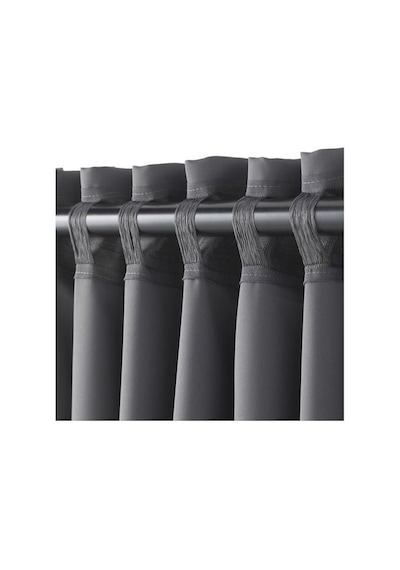 Ikea Majgull Fon Perde 145x300 Cm Gri