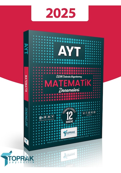 Toprak 2025 Model Ayt Matematik 12'li Deneme