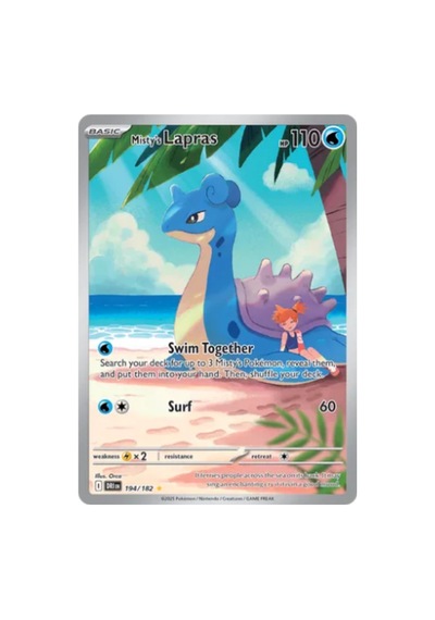 Destined Rivals Misty's Lapras 194/182