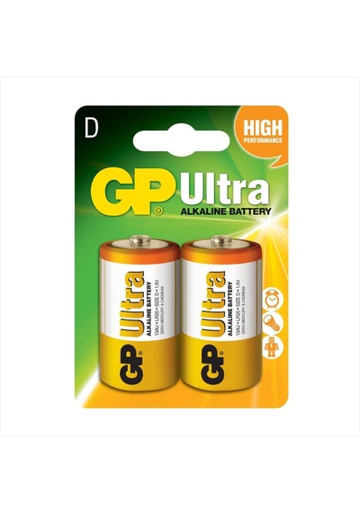 Gp Ultra Alkalin D Büyük Boy Pil 2li Crchmgo