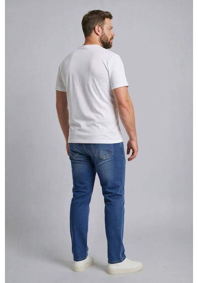 Defacto Sergio Regular Fıt Normal Bel Boru Paça Pantolon H4562ax26spnm28 Mavi-nm28