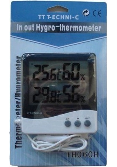 Tt Technic Th060H Termometre İç Dış Sıcaklık Nem Ölçer