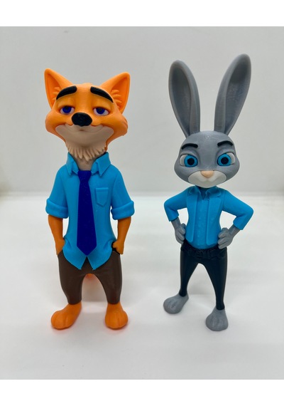 Zootopia Nick Ve Judy