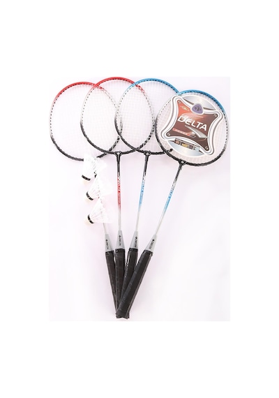 Delta 4 Badminton Raketi 3 Badminton Topu Çantalı Grup Seti