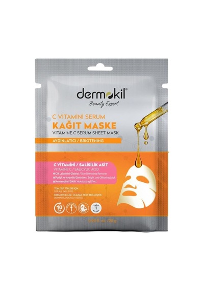 C Vitamini Serum Kağıt Maske 23 Gr