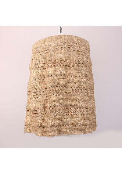 Selanik Örme Doğal Rafya 70x102 Cm Aydınlatma Bej