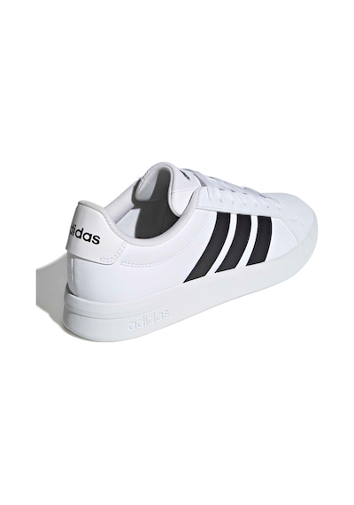Adidas Grand Court Base 3.0 Beyaz Erkek Sneaker 000000000102684756 Beyaz-siyah