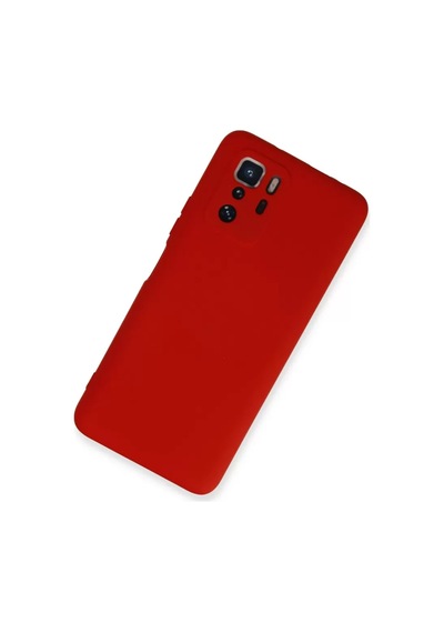 Newface Xiaomi Poco X3 Gt Kılıf Nano İçi Kadife Silikon - Kırmızı