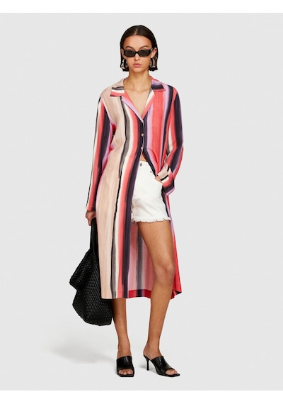 Sisley %100 Viskoz Baskılı Gömlek Yaka Uzun Kollu Elbise Kadın Yeşil Gömlek - 324p5zdnlq07a Sisley %100 Viskoz Baskılı Gömlek Yaka Uzun Kollu Elbise Kadın Yeşil Gömlek - 324p5zdnlq07a