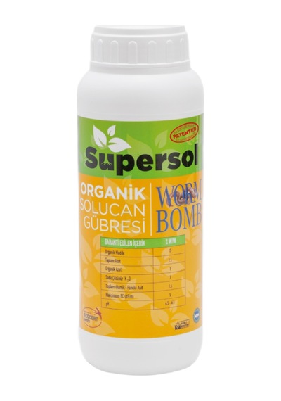 Wormbomb 1 Litre Sıvı Solucan Gübresi 1 Lt