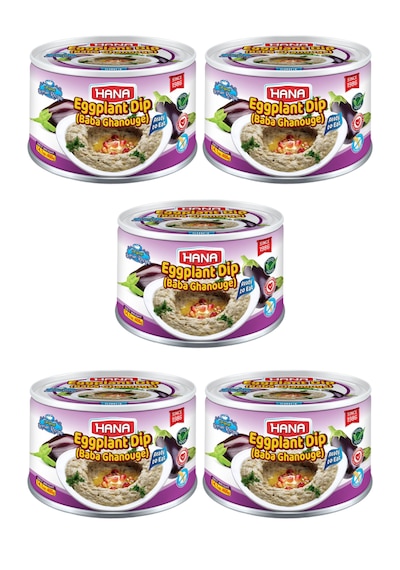 Hana Babagannuş 400 Gr X5 Adet