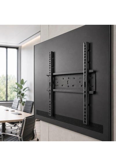 Sabit Televizyon Askı Aparatı 50"-95" İnce Profil Sağlam Metal Tv Duvar Braketi