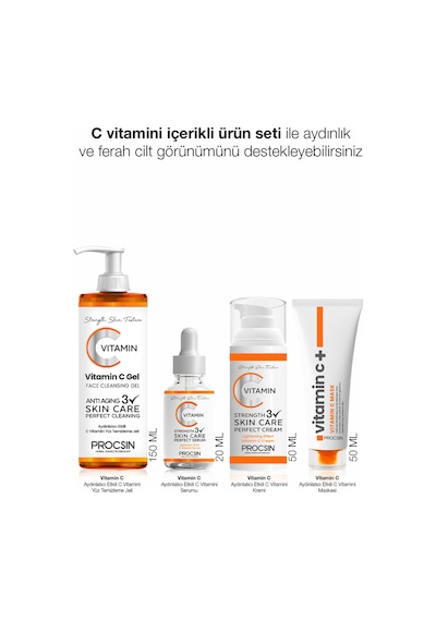 C Vitamini Aydınlatıcı Ve Ton Eşitleyici Bakım Serumu 20ml
