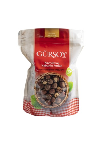 Gürsoy Kabuklu Fındık 500g Kavrulmuş - Doğal Ve Lezzetli Atıştırmalık Tarı