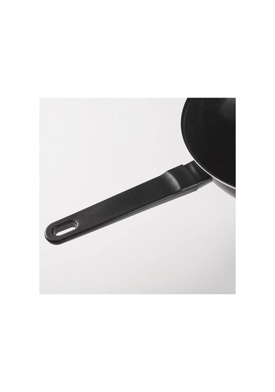 Ikea Blagylta Alüminyum Seramik Kaplama Wok Tava 28 Cm Siyah Tek Parça