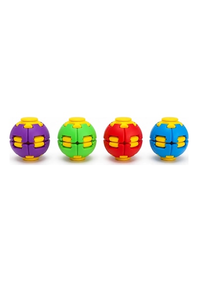 Spin Ball Fidget Oyuncak 1 Adet Dönen Stres Topu Parmak Egzersiz Ve Dikkat Geliştirici El Oyuncağı