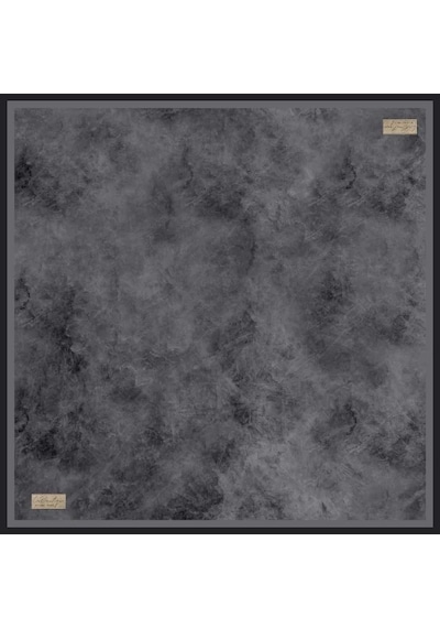 Güz Yaz Serinliği Eşarp - 90 X 90 -2347 Koyu Kahverengi