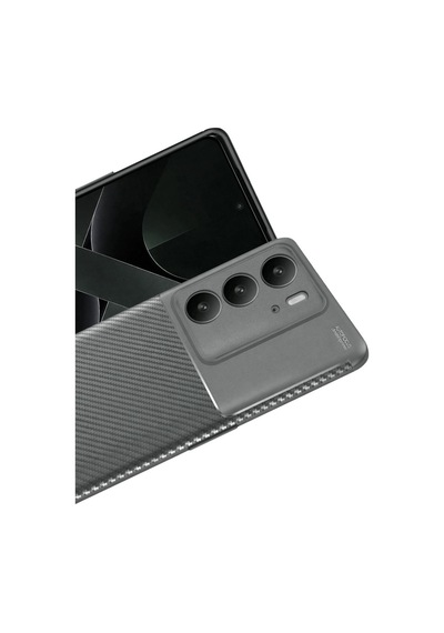 Newface Realme C75 4g Auto Focus Karbon Kapak - Gri gri