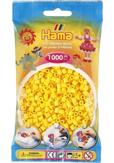 1.000'Lik Hama Midi Boncuk - Sarı