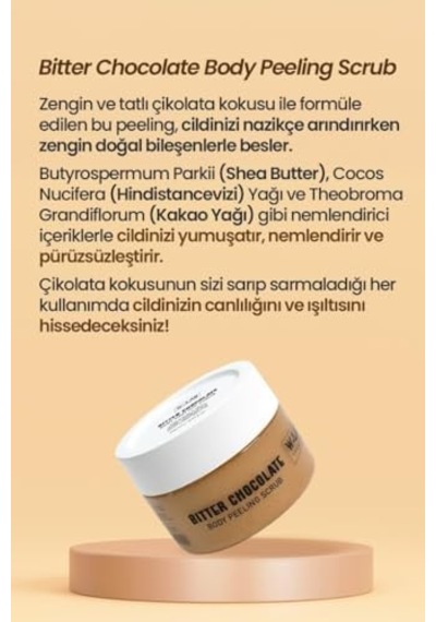 Bitter Chocolate Body Scrub 250 Ml