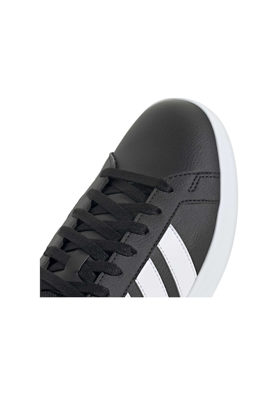 Cblack/ftwwht/cblack Adidas Erkek Günlük Spor Ayakkabı Grand Court Base 3.0 Hq0082 Siyah