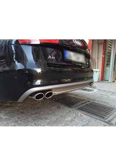 Audi A6 S6 Arka Tampon Difüzör 2012-2015
